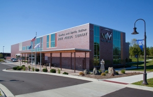 Exterior view of Novi Public Library